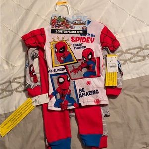 Spider-Man pajama sets